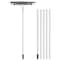 Gardenised Outdoor Extendable Aluminum Sturdy Lightweight Roof Snow Rake with Anti-Skid Handle QI004153 - alternate 1